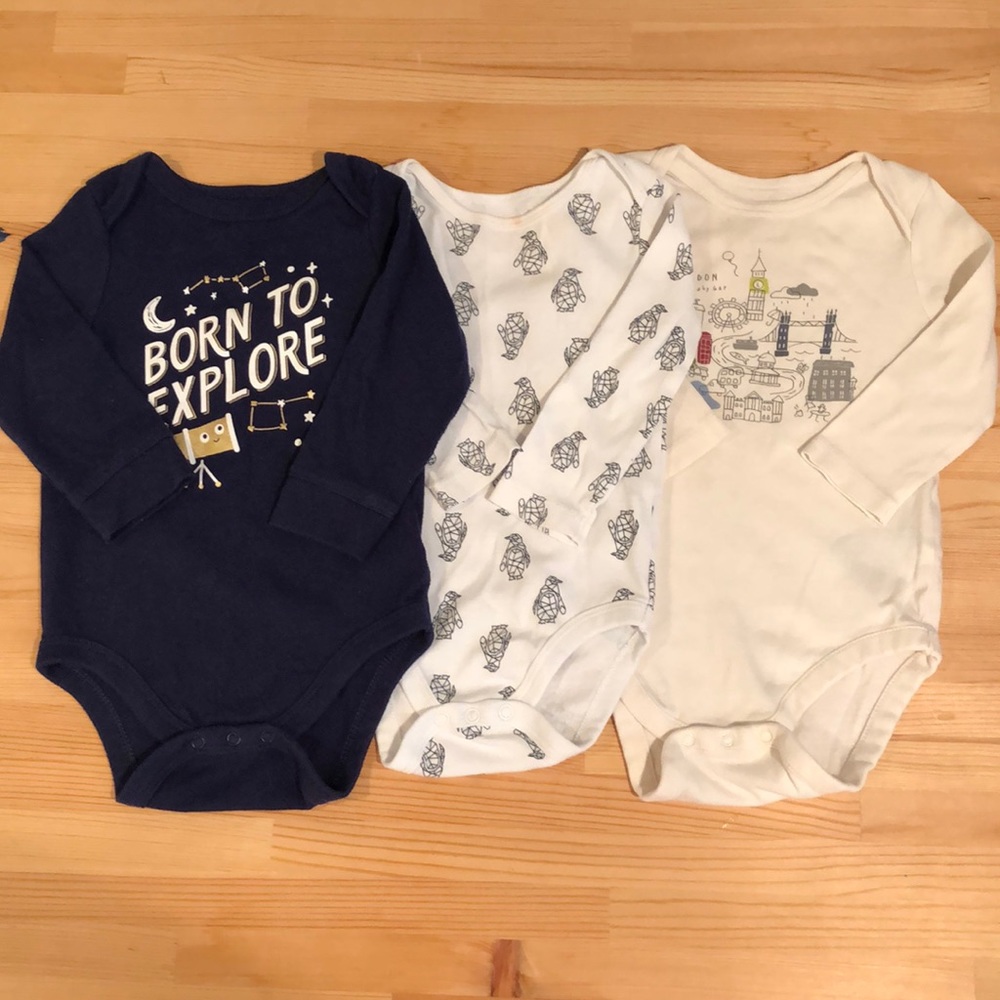 babyGap, Cat&Jack, Joe Fresh Bodysuit Bundle